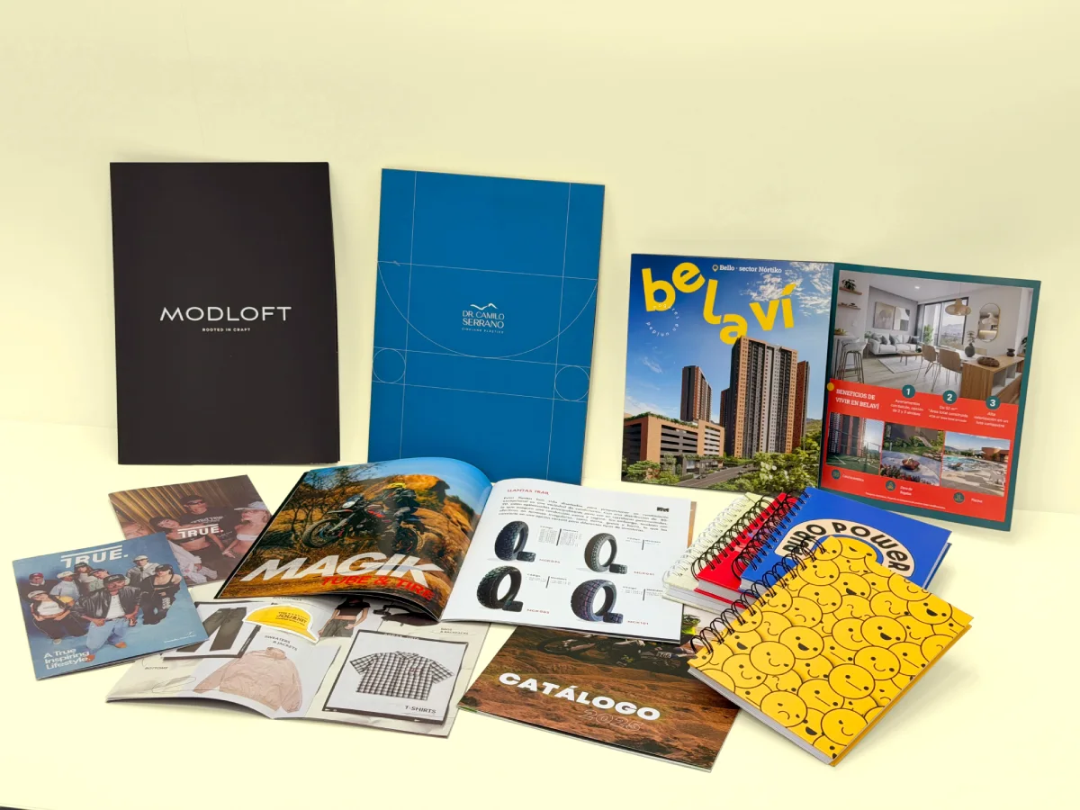 Material editorial y corporativo