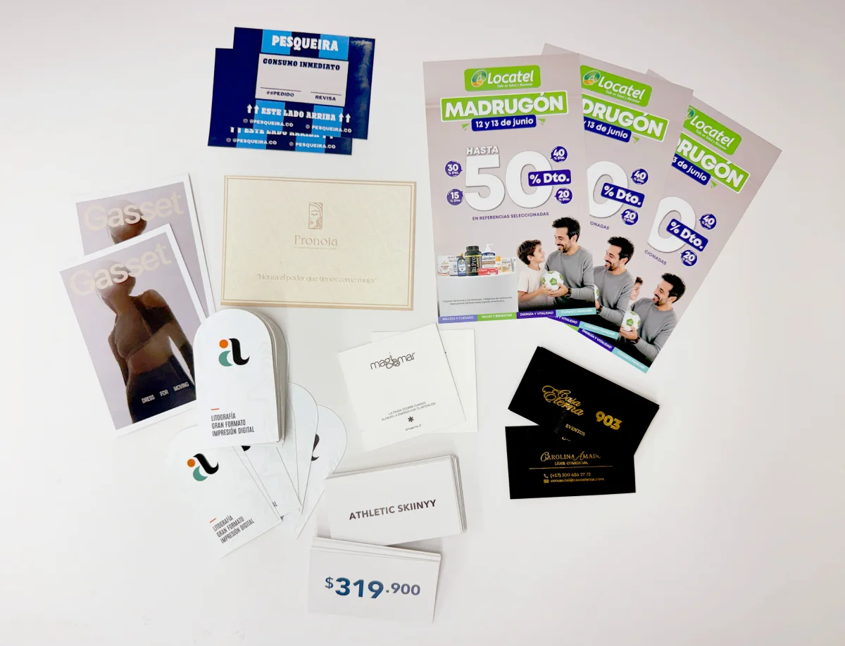 Material publicitario